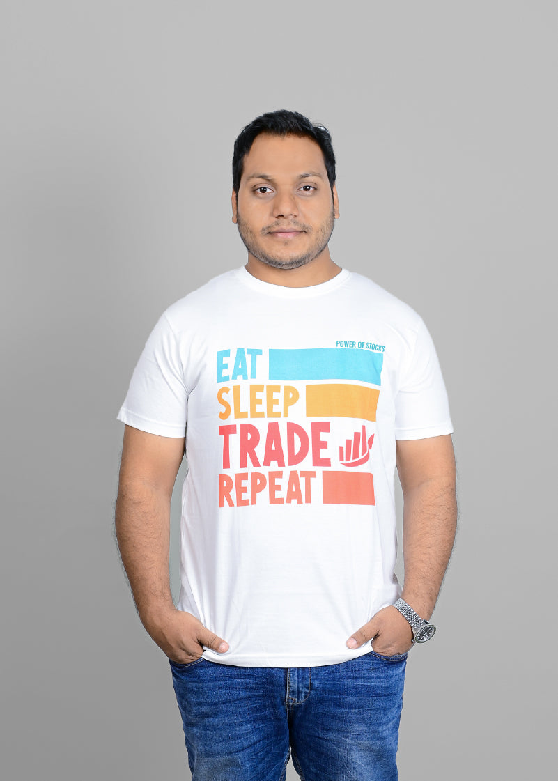Eat Sleep Trade Repeat Men's T-Shirt
