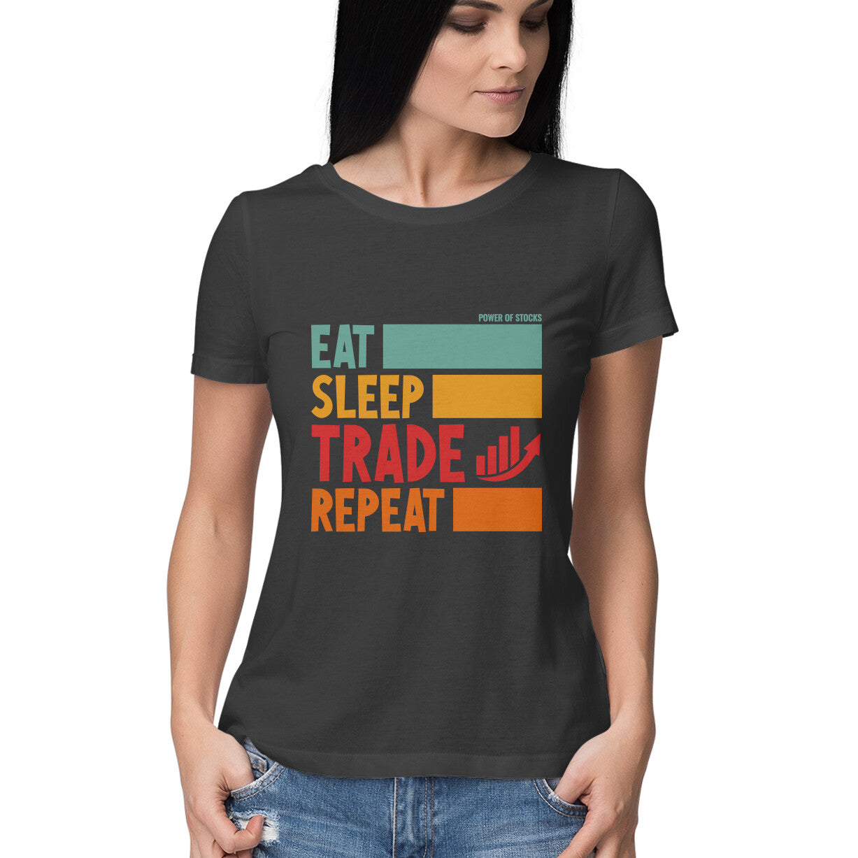 Eat Sleep Trade Repeat Women's T-Shirt