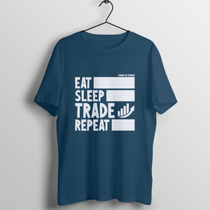 Eat Sleep Trade Repeat Men's T-Shirt
