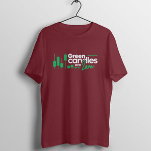 Green Candles are Love Men's T-Shirt